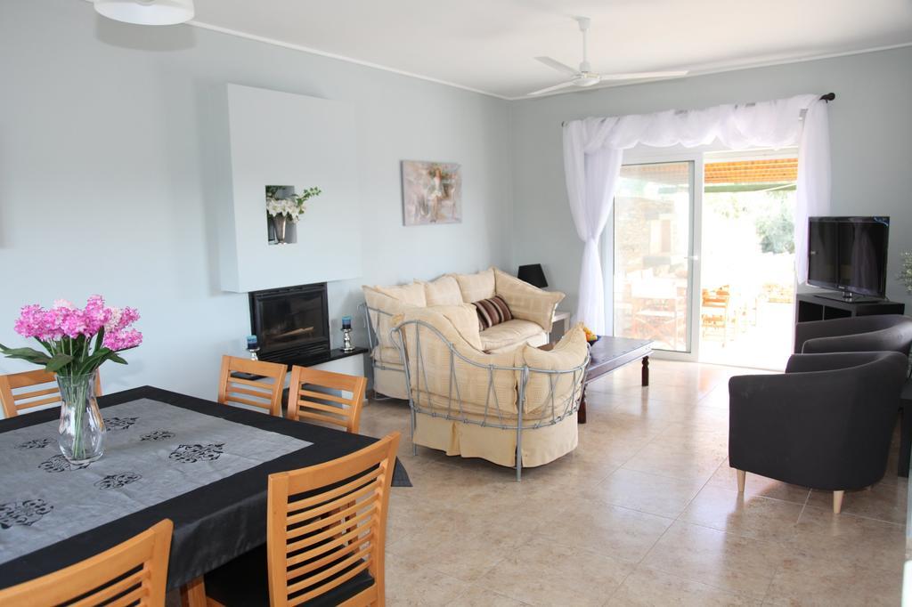 Afroditi-Villa-3, Private Pool, Sea And Golf Afandou Exterior foto