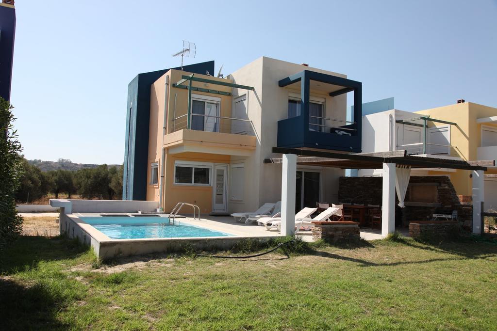 Afroditi-Villa-3, Private Pool, Sea And Golf Afandou Exterior foto